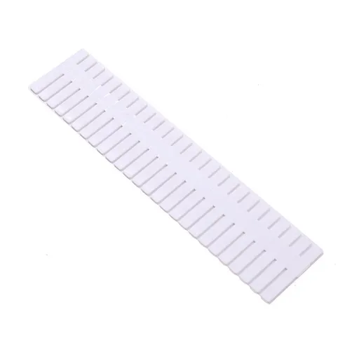 4PCS Drawer Divider Organizer Plastic Drawer Storage Partition Home Adjustable ClapboardWhite Lengthened 47x7CM