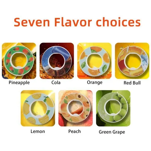 7 different flavour rings