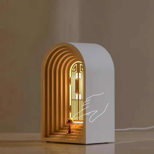 Touch Cordless Desk Lamp for Bedroom, Dimmable Table Lamp for Nightstand, Warm Bedside Lamps for Living Room, Home Office