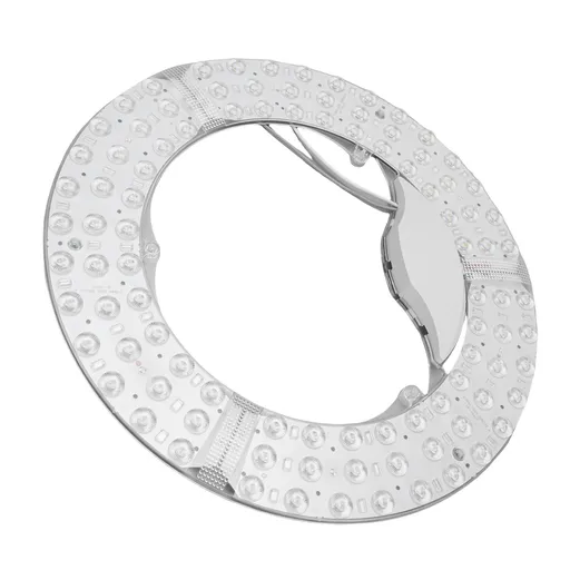 Ceiling Fan LED Light Energy Saving White Color Ceiling Light Retrofit Kit Round Light Replacement Panel PC Board 96W 315mm/ 12.4in