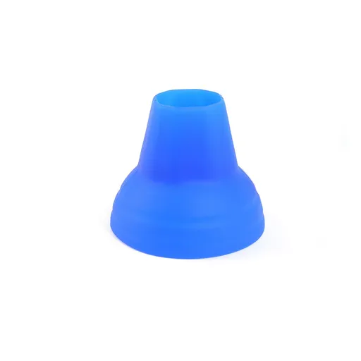 Blue Silicone Pickleball Ball Retriever Attachment for Paddle Handle Easy Ball Pickup Training Accessory No Bend Training Aid for Players