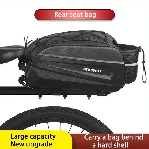 bicycle saddle bag, cycling accessories, large capacity saddle bag, weather-resistant bike bag, Australian cycling gear, bike storage solution, cycling essentials pouch