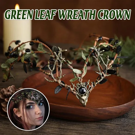 Crown Mori Leaf Hair Bands Floral Wreath Headdresses Wedding Party Accessories