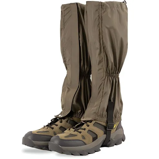 Leg Gaiters, Waterproof, Lightweight and Adjustable, Snow Boot Gaiters, for Men and Women Hiking, Walking, Hunting, Backpacking, Skiing, Mountaineering