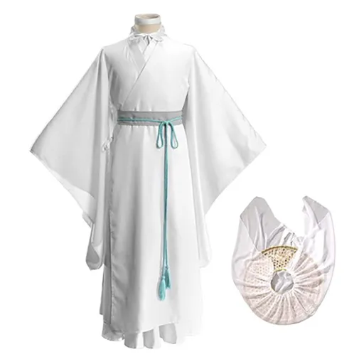Xie Lian Cosplay Suit Tian Guan Tai Zhi White Polyester M Size: M; Height (cm): 160-165; Weight (kg): 50-55; Bust (cm): 86-90; Waist (cm): 70-74; Shoulder width (cm): 38; Length (cm): 60