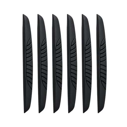 6 Pcs Car Door Protector Strip, Car Door Edge Guards Protector Car Handle Scratch Protector Sticker 3D Stickers Bumper Trim