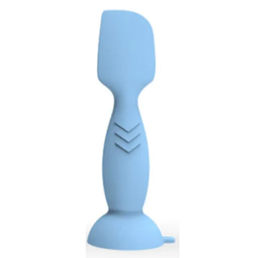 Silicone Ointment Applicator Spatulas Small Precision Hygienic Blue 4 Pack