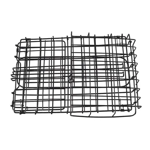 Worgeous Black Rear Bike Rack Basket for Cruiser and Student Bikes, Storage Carrier Accessory