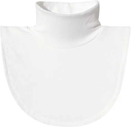 Womens Dickies Detachable Turtleneck Collar, Cotton Half Mock Turtlenecks