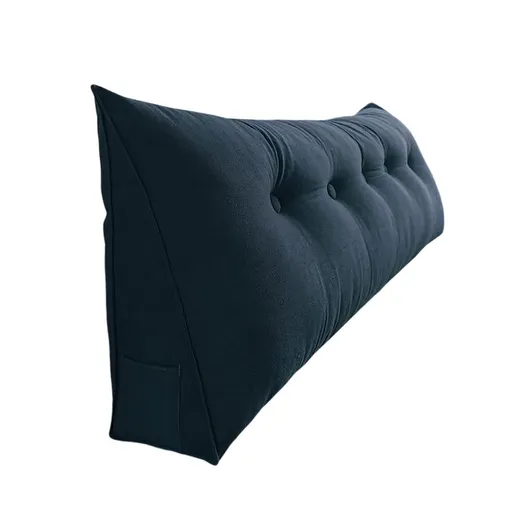 Triangular Headboard Pillow Twin XL for College Dorm Bed, Large Wedge Bed Rest Pillow with Backrest Support, Reading & Positioning Bolster Cushion for Daybed, Gap Filler & Lumbar Comfort