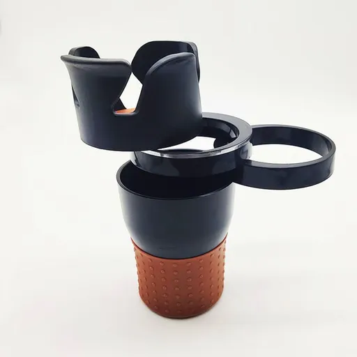 Black Multifunction 360 Degree Rotation Phone Glasses Cup Holder for Car 3pcs Cup Holder Car Cup Car Color: Black
