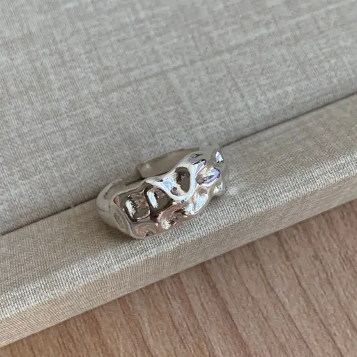 Textured Pleated Zircon Ring | Halloween Unique Style Gift | Minimalist Luxury Stack‑Wear Fashion Finger Ring