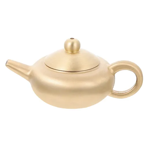 Brass Teapot Automotivearts Crafts Miniture Decoration Office Teapot Decor Desktop Teapot Decor Miniature Teapot Ornament