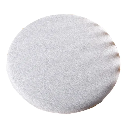 Pouf Cushion Removable Washable Comfortable Round Tatami Memory Foam Seat Cushion for Living Room Dining Room Light Gray 45x45x4.5cm/17.7x17.7x1.8in