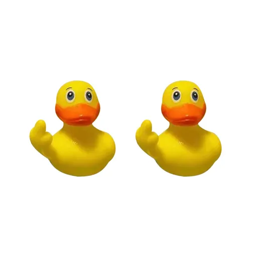 Rubber Ducks, 2.28" Finger Trump Rubber Duck, Cute Small Rubber Ducks Funny Rubber Ducky Car Accessories for Car Dashboard(2 Pack)