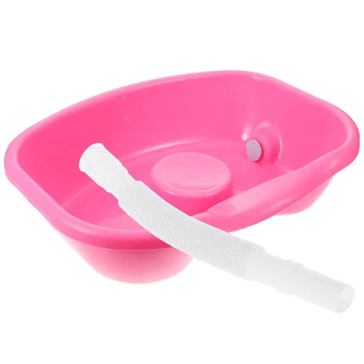 Large Hair Washing Basin for Bedridden Patients - Portable Bedside Shampoo Bowl for Comfortable Hair Care