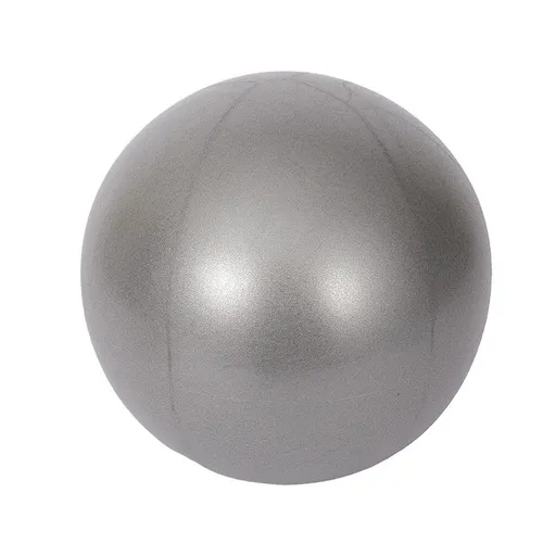 20-25cm Mini Pilates Ball PVC Yoga Exercise Ball Balance Fitness Ball for Core Training Yoga Gym Home Workout - Gray