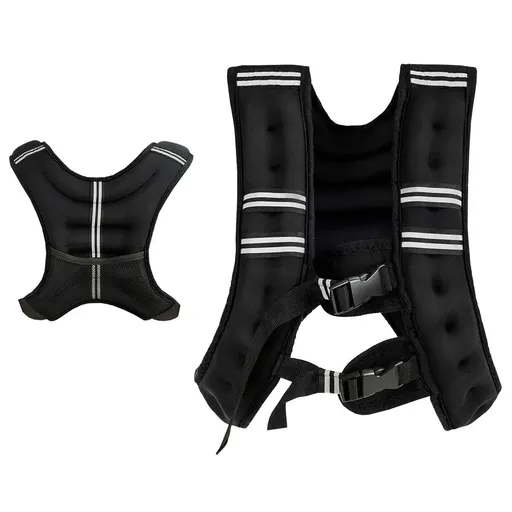 Weighted Vest With Mesh Pocket & Adjustable Buckle — 8kg / Blue