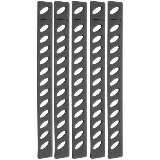Kitchen Cutter Protector, Black Plastic, 5Pcs, for Blade Protection
