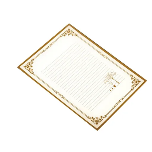 Vintage Stationary Paper 8 Pcs Fine Stationery Writing Gift for Friends Letter White Student