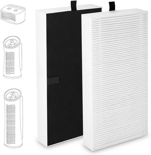 True HEPA ilter Replacement Compatible with ebreze R102B and Honeywell ilter U, HHT270, HHT290 Series Air Puriier