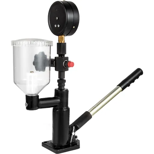 Diesel Injector Nozzle Pressure Tester Dual scale Manometer Test Tool 0-600Bar (0-8000PSI) 60Mpa Test Pressure High Configuration