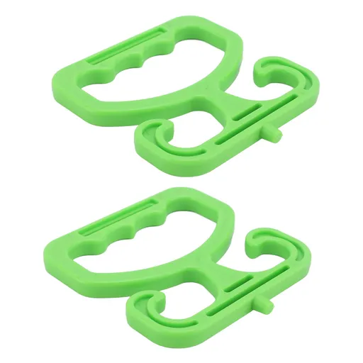 2Pcs Grocery Bag Carrier Labor Saving Heavy Duty Shopping Bag Handle Grip Holder