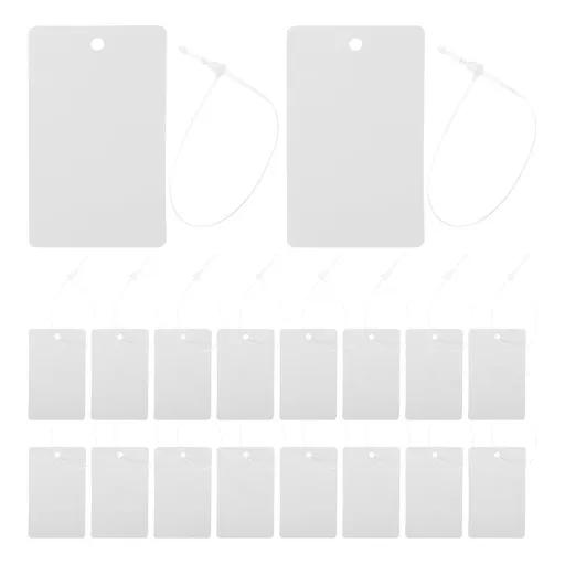 Oil-Resistant Plastic Price Tags for Clothing and Housewares 200Pcs