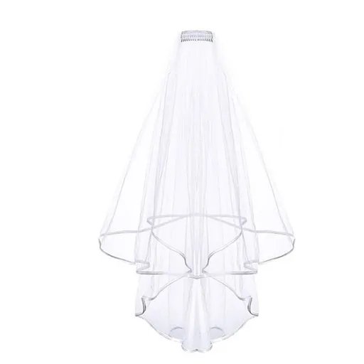 2 pack Wedding Veil,Bridal Veil,Veils for Women Wedding, White Bridal Veils with Comb,Tulle Veils for Brides