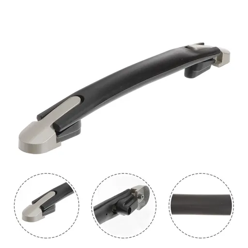2Pcs Suitcase Carrying Handle Black Replacement Luggage Case Handle Easy Installation for Travel Suitcase