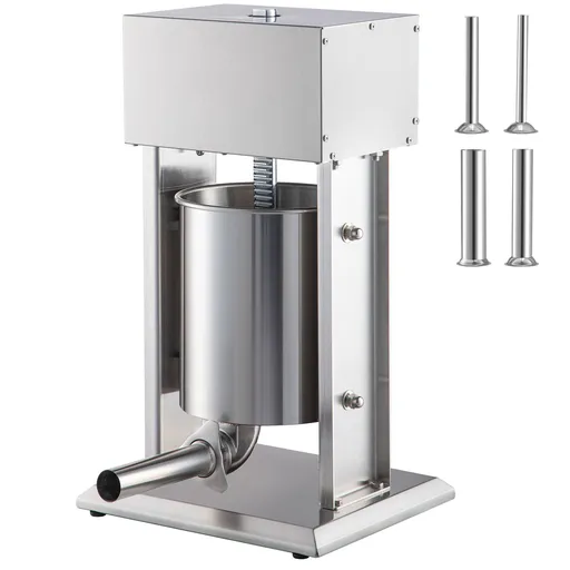 Electric Sausage Stuffer 10L Variable Speed Sausage Maker Stainless Steel