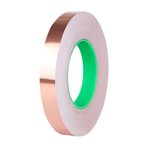Copper Tape with Double Side Conductive, Copper Foil Tape Self Adhesive Shielding, Paper Circuits, Electrical Repairs, Guitar Repairs, Grounding, Stained Glass 0.2×780 in A