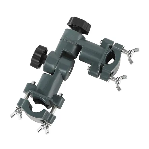 Fishing Chair Umbrella Stand Bracket, 360 Degree Rotation Adjustable Fishing Rod Holder, Chair Stand Lures Dish/Flashlight Holder