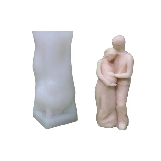 2pcs Soap Moulds Mother Hug Kid Shaped Silicone Material Hand-Making Tools Silicone Crafts Mould Silicone Material for Candle