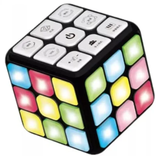 Winning Fingers Flashing Cube Electronic Memory & Brain Game | 4-in-1 Handheld Game for Kids | Toy for Kids Boys and Girls