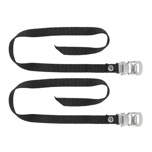 2pcs Sports Bike Pedal Straps Bike Toe Straps Nylon Pedal Straps Gym Adjustable Bike Pedals Straps