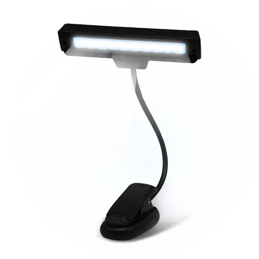 Rechargeable Clip-on Music Stand Orchestra Light- 10 Bright LEDs- Includes USB Cord, Also for Reading, DJs, Artists, Crafting
