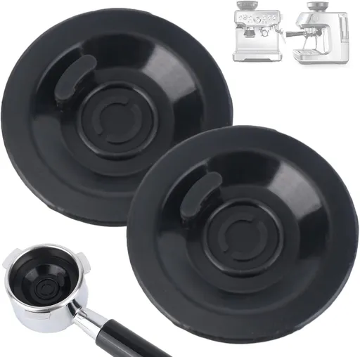 2pcs Espresso Cleaning Disc, 54mm Silicone Backflush Cleaning Tablets kit for Sage Breville Espresso Machines BES870XL/ BES878BSS/ BES880/ BES840XL/ BES810BSS & More