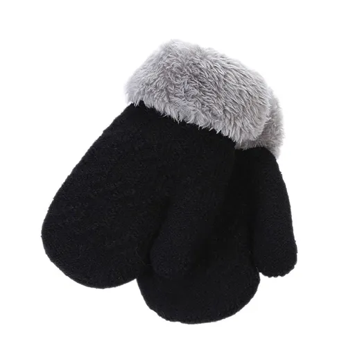 More velvet gloves for children, lovely thick full-finger gloves, gloves for babies and toddlers