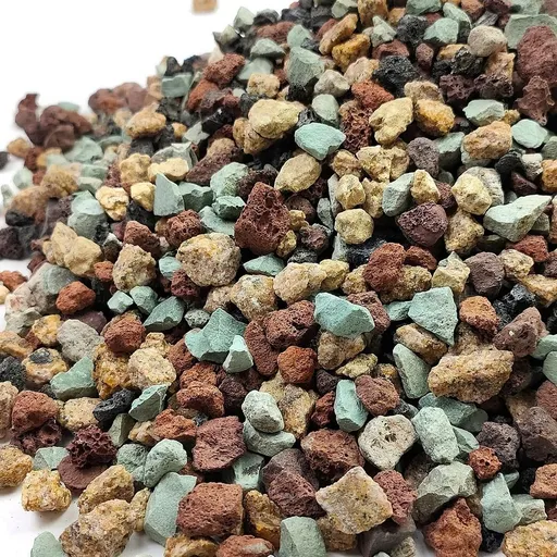 2.2lbs Succulent Cactus Soil 0.25inch Potting Mix Horticultural Lava Rocks Bonsai Soil for Indoor Plants Drainage Volcanic Rock for Terrarium Gardening Top Dressing