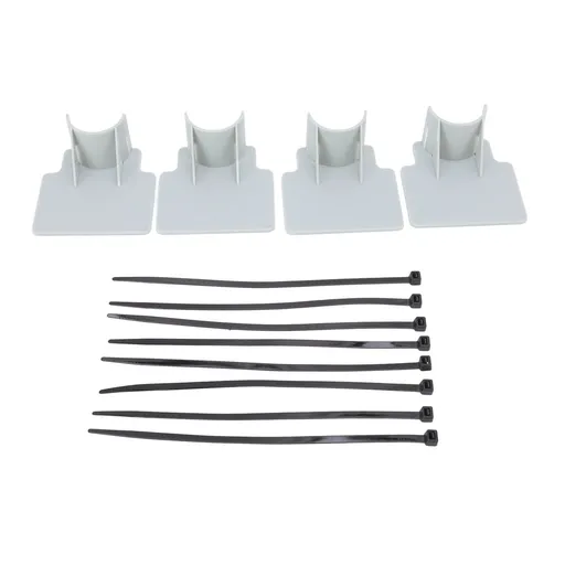 Swimming Pool Pipe Holders Adjustable Design Sturdy ABS Easy Installation Swimming Pool Hose Support Brackets Gray