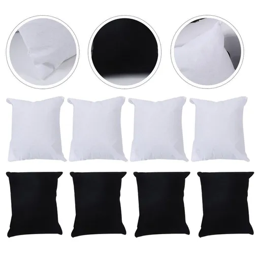 Watch Display Pillows Assorted Color Flannel Sponge for Showcases 20Pcs