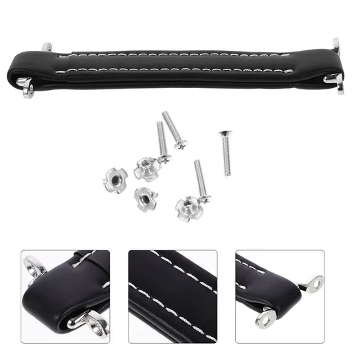 Handle Strap Black for Guitar Amplifier Speaker Cabinet Reinforced