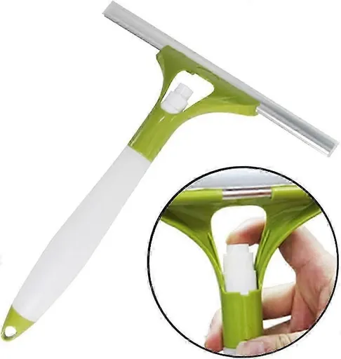 Silicone Shower Squeegee with Spray Bottle, Household Glass Cleaner