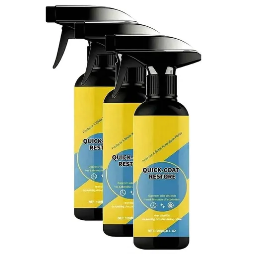Car Nano Quick-Coat Restore Coating Spray, Quick Effect CoatingAgent Spray with Dust Proof and Glazing Effects, Long-Lasting Car Showroom Gloss