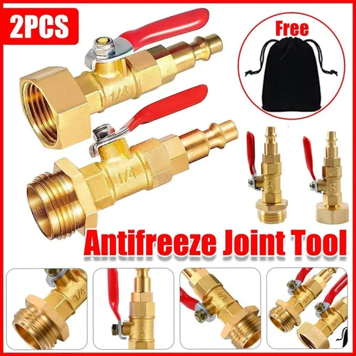 2PCS Antifreeze Winter Joint Tool Accessories Durable Threaded Parts for Repair