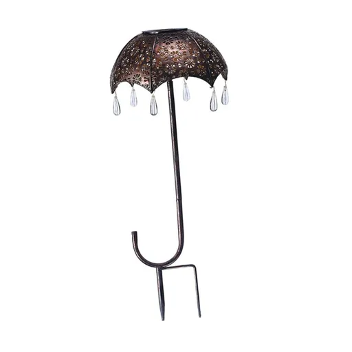 Solar Lamp Outdoor Decoration Creative Umbrella shaped Courtyard Lamp Solar Pile Lamp Channel Courtyard