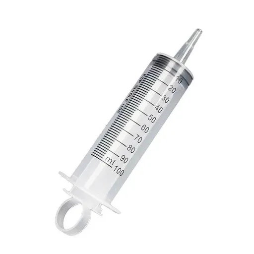 100-200Ml Reusable Hydroponics Nutrient Measuring Syringe - 100ML