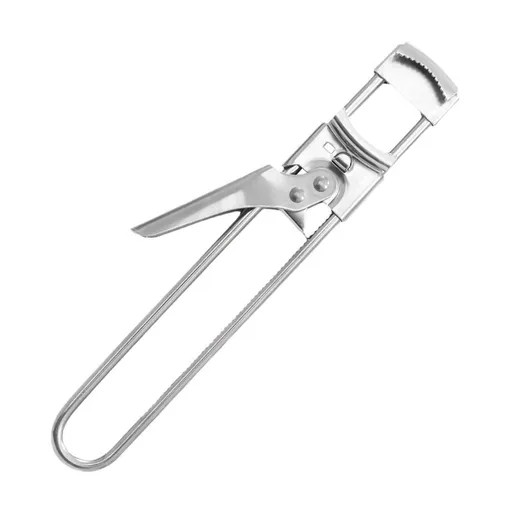 Jar & Bottle Opener, Adjustable Multifunctional Stainless Steel Can Opener Jar Lid Gripper, Manual, Kitchen Accessories