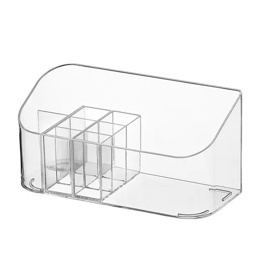 Acrylic cosmetics storage cabinet, cute small transparent dresser, dresser, bathroom corner, beauty and skin care lotion storage box